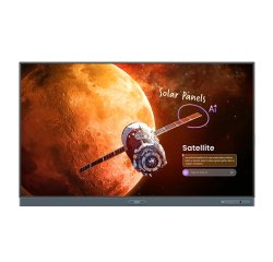 BenQ RP8605 tableau blanc interactif 2,18 m (86") 3840 x 2160 pixels Écran tactile Noir HDMI