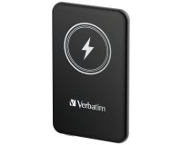 Verbatim Charge 'n' Go Polímero de litio 5000 mAh Cargador inalámbrico Negro