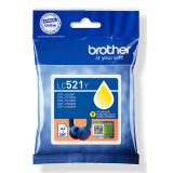 Brother LC521Y Cartouche d'encre originale - Jaune