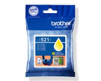 Brother LC521Y cartuccia d'inchiostro 1 pz Originale Giallo