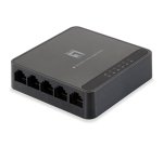LevelOne GEU-0522 switch di rete Gigabit Ethernet (10/100/1000) Nero