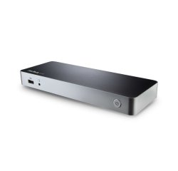 StarTech.com Dual-Monitor USB-C docking station, 60W Power Delivery voor Windows Laptops, USB Type-C naar HDMI / DVI Dock, USB 3.1 Gen 1 Type C Dock met Lader, 5x USB, Thunderbolt 3 Compatibel