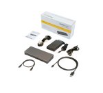 Dock Thunderbolt 3 para Pantalla Doble 4K 60Hz y 6x Puertos USB 3.0 Negro 