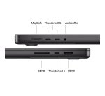 Apple MacBook Pro 16" M5 Max chip 18-core CPU 32-core GPU, 36GB, 2TB SSD - Nero siderale