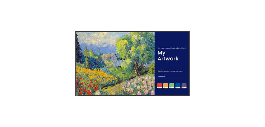 BenQ SL6504 Smart Signage Display Écran plat de signalisation numérique 165,1 cm (65") LCD 500 cd/m² 4K Ultra HD Noir Intégré dans le processeur Android