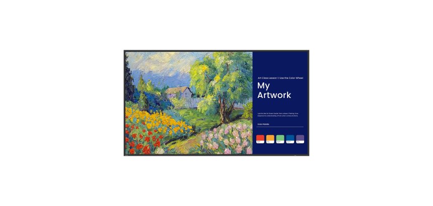 BenQ SL5504 Smart Signage Display Écran plat de signalisation numérique 139,7 cm (55") LCD 500 cd/m² 4K Ultra HD Noir Intégré dans le processeur Android