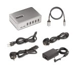 StarTech.com Hub USB-C à 7 Ports - 5x USB-A et 2x USB-C - Hub USB Type-C Auto-Alimenté avec Bloc d'Alimentation 65W - USB 3.1 10Gbps - Hub USB avec Câble de Verrouillage Certifié USB-IF de 91cm - Splitter USB C