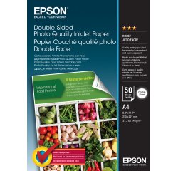 Epson Double-Sided Photo Quality Inkjet Paper - A4 - 50 Sheets