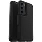 OtterBox Strada Coque pour Galaxy S23+ , Antichoc, anti-chute, cuir de qualité, 2 porte-cartes, supporte 3 x plus de chutes que la norme militaire, Noir