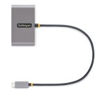 StarTech.com Hub USB-C à 4 Ports avec 100W Power Delivery Pass-Through - Hub USB 3.0 4 Ports - USB-C vers USB-A - Hub USB Type-C avec Câble de 30cm - Mini Hub USB-C - Splitter USB-C, 5Gbps