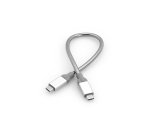 Verbatim Câble de synchronisation et de charge USB-C à USB-C USB 3.1 GÉN 2 de en acier inoxydable de 30 cm