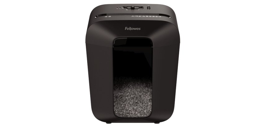 Destructeur Powershred LX41 - Coupe croisée P-4 - 8 feuilles - Fellowes