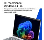HP EliteBook 8 G2i 14 inch Notebook Next Gen AI PC Wolf Pro Security Edition Copilot+ PC Intel Core Ultra 7 356H Portátil 35,6 cm (14") WUXGA 32 GB LPDDR5x-SDRAM 512 GB SSD Wi-Fi 7 (802.11be) Windows 11 Pro Plata
