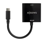 AISENS Conversor USB-C A HDMI 4K@30Hz, USB-C/M-HDMI/H, Negro, 15cm