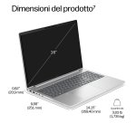 HP EliteBook 6 G2i 16 inch Notebook Next Gen AI PC Wolf Pro Security Edition Intel Core Ultra 7 Computer portatile 40,6 cm (16") WUXGA 24 GB DDR5-SDRAM 512 GB SSD Wi-Fi 7 (802.11be) Windows 11 Pro Argento