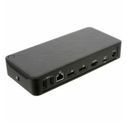 Targus DOCK460EUZ laptop dock & poortreplicator Bedraad USB4 Zwart