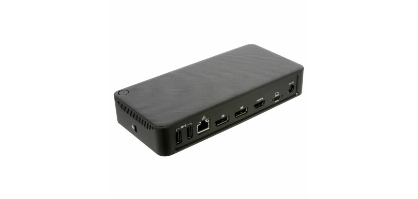 Targus DOCK460EUZ laptop dock & poortreplicator Bedraad USB4 Zwart