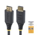 StarTech.com Cable HDMI Premium Certificado de Alta Velocidad de 50cm - 4K 60Hz - 144Hz - UHD - HDR10/HDCP 2.2/ARC - 18Gbps - Cable HDMI 2.0 para Monitor o TV - Recubrimiento TPE