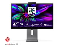 Philips Brilliance 27E3U7903/00 écran plat de PC 68,6 cm (27") 5120 x 2880 pixels 5K Ultra HD LCD Gris