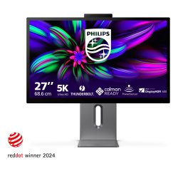 Philips Brilliance 27E3U7903/00 écran plat de PC 68,6 cm (27") 5120 x 2880 pixels 5K Ultra HD LCD Gris
