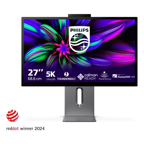 Philips Brilliance 27E3U7903/00 pantalla para PC 68,6 cm (27") 5120 x 2880 Pixeles 5K Ultra HD LCD Gris