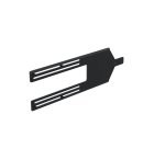 Ergonomic Solutions SpacePole Kiosk SPK512-17 accessoire de système de paiement en point de vente Support Noir Métal
