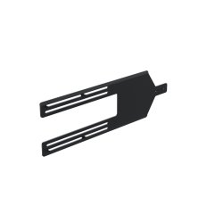 Ergonomic Solutions SpacePole Kiosk SPK512-17 accessoire de système de paiement en point de vente Support Noir Métal