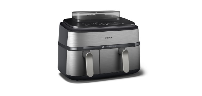 Friteuse sans huile Philips Airfryer NA555/00 Série 5000 double panier 9L