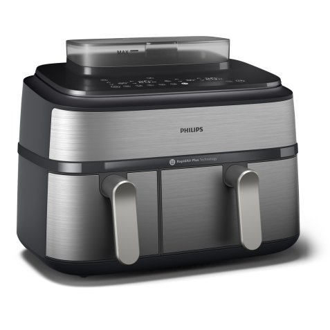 Friteuse sans huile Philips Airfryer NA555/00 Série 5000 double panier 9L