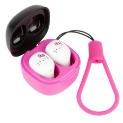 Konix Hello Kitty Auriculares Inalámbrico Dentro de oído Llamadas/Música Bluetooth Rosa, Blanco