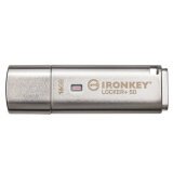 Kingston Technology IronKey Locker+ 50 unidad flash USB 16 GB USB tipo A 3.2 Gen 1 (3.1 Gen 1) Plata