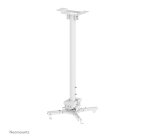 Neomounts CL25-550WH1 Soporte de techo para proyector - alt. 74,5-114,5 cm - fácil montaje - movimiento completo