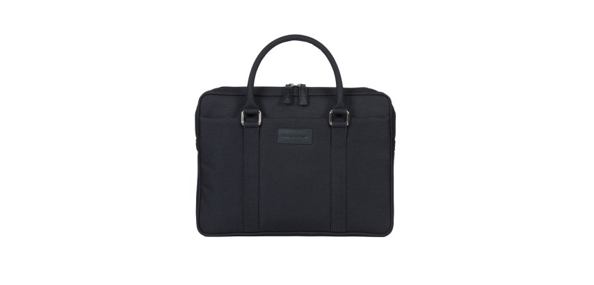 dbramante1928 Stelvio 35.6 cm (14") Black Briefcase