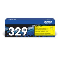 Brother TN-329Y - Cartouche de toner originale – Jaune