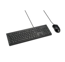 Kensington Set per desktop con cavo KM100 EQ