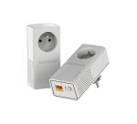 NETGEAR PLP1000-100FRS Adaptateur réseau CPL 1000 Mbit/s Ethernet/LAN Blanc 2 pièce(s)