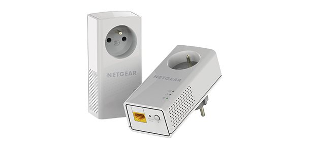 NETGEAR PLP1000-100FRS Adaptateur réseau CPL 1000 Mbit/s Ethernet/LAN Blanc 2 pièce(s)