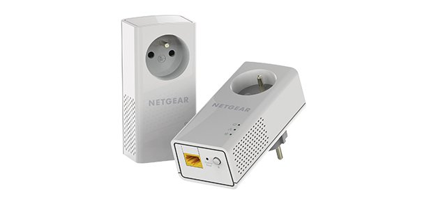 NETGEAR PLP1000-100FRS Adaptateur réseau CPL 1000 Mbit/s Ethernet/LAN Blanc 2 pièce(s)