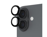 PanzerGlass ® Hoops® Camera Lens Protector Black iPhone 17 | iPhone 16 | 16 Plus Protector de pantalla Apple 1 pieza(s)