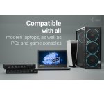i-tec USB-C KVM Dock PRO for Three Hosts, Dual Video, with 2x Power Delivery, max 92W