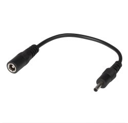 Lindy 70262 cable de transmisión Negro 0,15 m