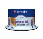 Verbatim 97693 DVD vierge 8,5 Go DVD+R DL 50 pièce(s)