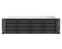 QNAP TS-1673AU-RP-16G serveur de stockage NAS Rack (3 U) Ryzen Embedded V1500B 16 Go DDR4 0 To QNAP QTS Noir, Gris