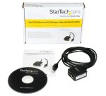 StarTech.com 8.3ft (2.5m) 1-Port FTDI USB to Serial RS232 Adapter Cable with Optical Isolation, USB to RS232 Adapter - TAA