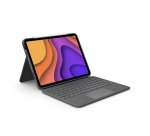 Logitech Folio Touch AZERTY Français Smart Connector Gris