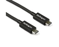 StarTech.com Câble Thunderbolt 3 Passif de 80 cm, 40 Gbps, 100W PD, Vidéo 4K/5K, Câble Thunderbolt, Compatible avec USB4/DP Alt Mode, Thunderbolt 4, USB 3.2/Type-C