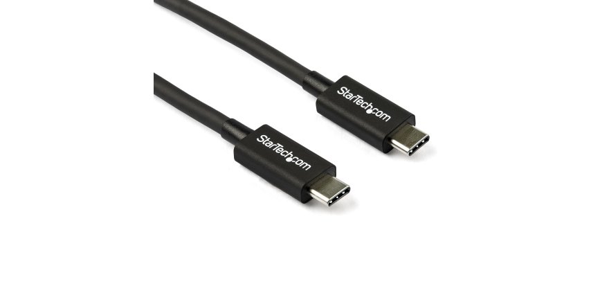 StarTech.com Thunderbolt 3 auf Thunderbolt 3 Kabel mit 0.8 m - USB-C kompatibel - 40Gbps