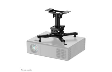 Neomounts CL25-530BL1 Soporte de techo para proyector - alt. 25,5 cm - fácil montaje - movimiento completo