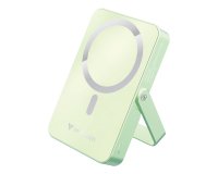 Verbatim Charge 'n' Go Magnetic Wireless Power Bank with stand - 10000 mAh Green