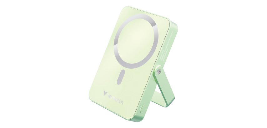 Verbatim Charge 'n' Go Magnetic Wireless Lithium Polymère (LiPo) 10000 mAh Recharge sans fil Vert